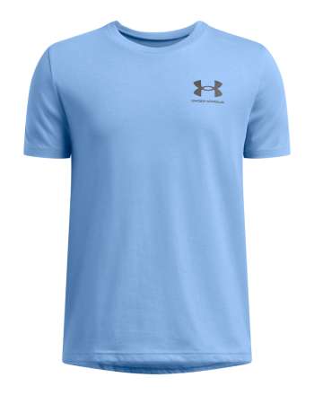 Boys' UA Sportstyle Left Chest Short Sleeve 