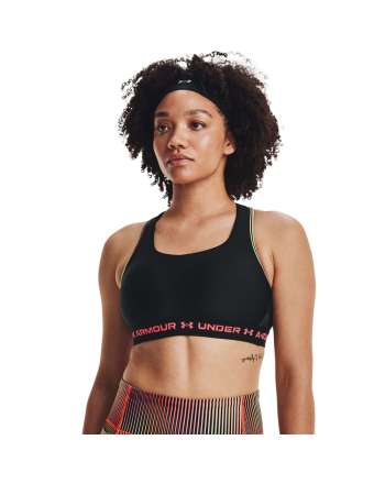 Women's Armour® Mid Crossback 80s Sports Bra 
