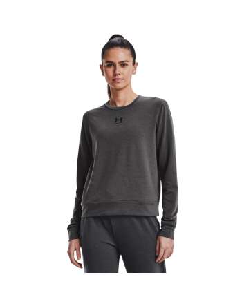 Women's UA Rival Terry Crew Long Sleeve 