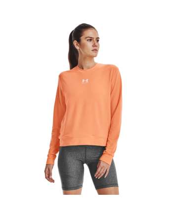 Women's UA Rival Terry Crew Long Sleeve 