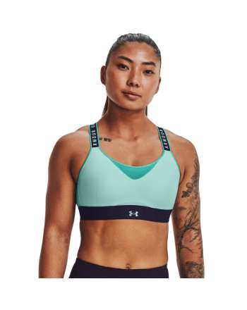 UA INFINITY HIGH BRA BLOCKD 