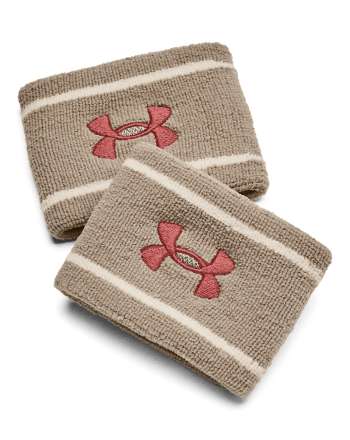 Unisex UA Striped Performance Terry 2-Pack Wristbands 