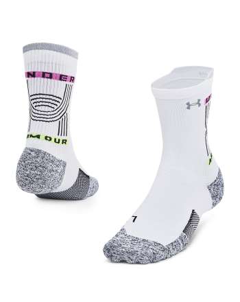 Unisex UA ArmourDry™ Run Cushion Mid-Crew Socks 