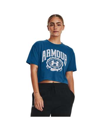 Women's UA Collegiate Crop  T-shirt 