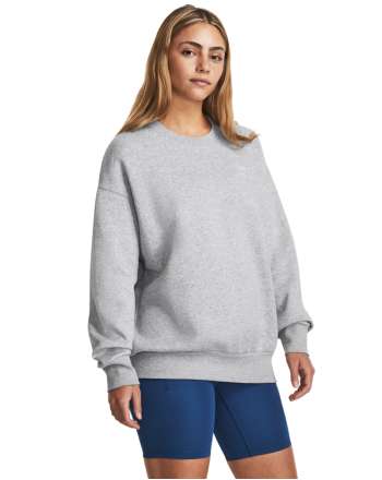 Women's UA Icon Fleece Oversized Crew 