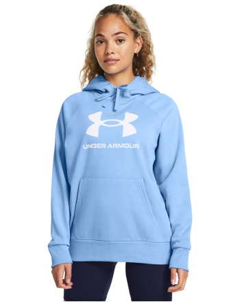 Women's UA Rival Fleece Big Logo Long Sleeve Hoodie 