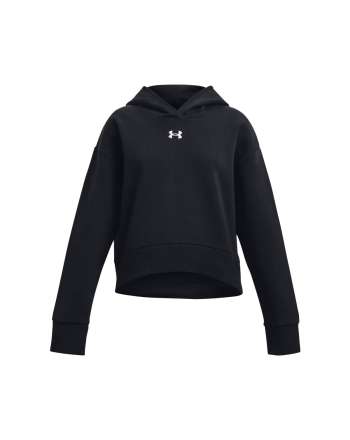 UA RIVAL FLEECE CROP HOODIE 