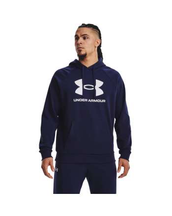 Men's UA Rival Fleece Logo Long Sleeve Hoodie 
