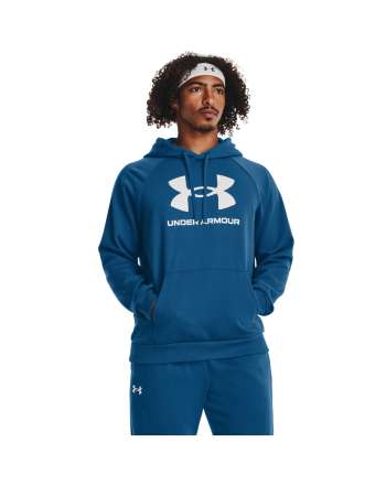Men's UA Rival Fleece Logo Long Sleeve Hoodie 