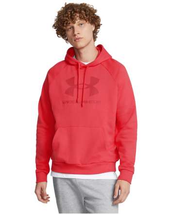 Men's UA Rival Fleece Logo Long Sleeve Hoodie 