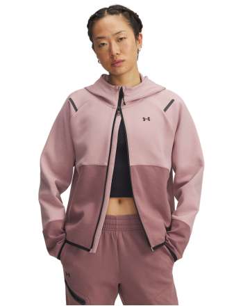 Women's UA Unstoppable Fleece Long Sleeve Full-Zip Jacket 