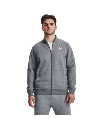 Men's UA Essential Fleece Track Long Sleeve Jacket 