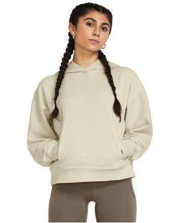 Women's UA Journey Rib Oversized Long Sleeve Hoodie 