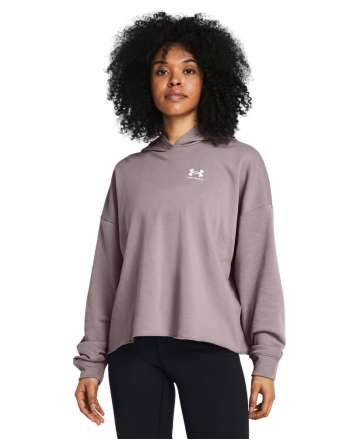 Women's UA Rival Terry Oversized Long Sleeve Hoodie 