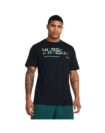 Men's UA Colorblock Wordmark  T-shirt 