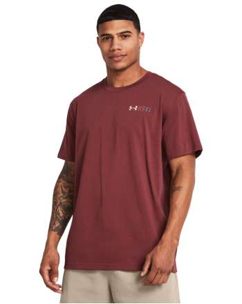 Men's UA Heavyweight Left Chest Logo Repeat T-Shirt 