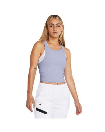 Women's UA Meridian Fitted Crop Tank T-shirt 