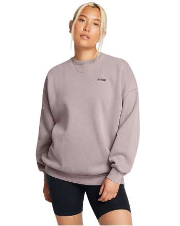 Women's UA Icon Heavyweight Fleece Oversized Long Sleeve 