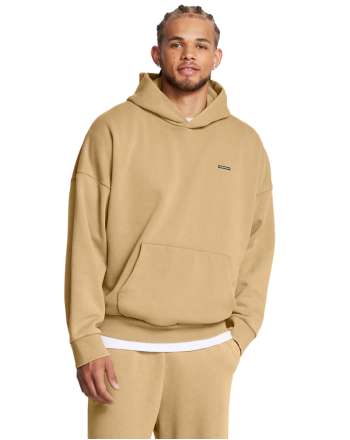 Men's UA Icon Heavyweight Fleece Wash Oversized Long Sleeve Hoodie 