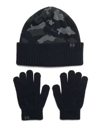 Boys' UA Beanie/Glove Combo 