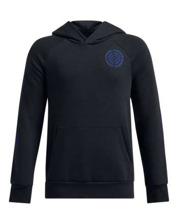 Boys' UA Rival Fleece Spiral Logo Hoodie 