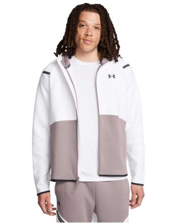 Men's UA Unstoppable Fleece Full-Zip Long Sleeve Hoodie 