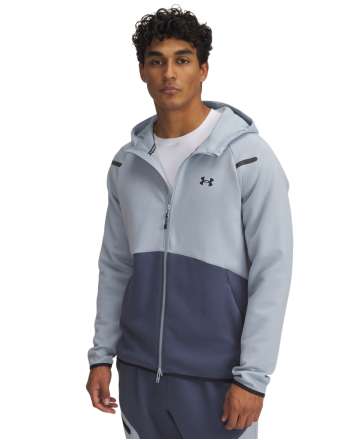 Men's UA Unstoppable Fleece Full-Zip Long Sleeve Hoodie 