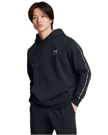 Men's UA Icon Fleece Taping Long Sleeve Hoodie 