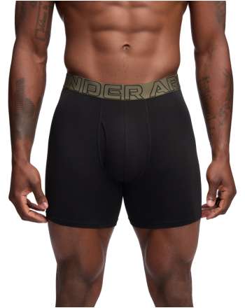 UA Performance Cotton - Solid 6 IN 3PK 