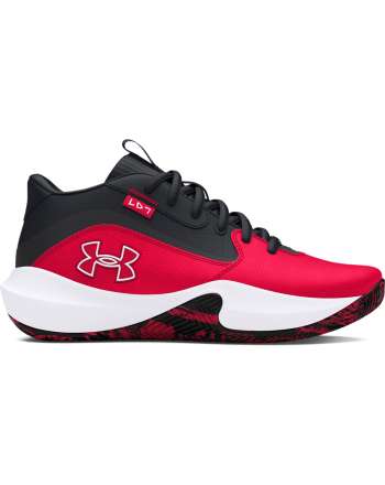 UA Lockdown 7 Grade School Basketball Shoes 