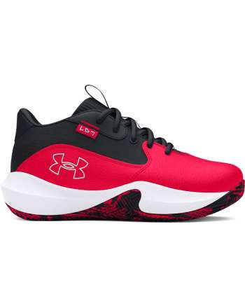 UA Lockdown 7 Grade School Basketball Shoes 