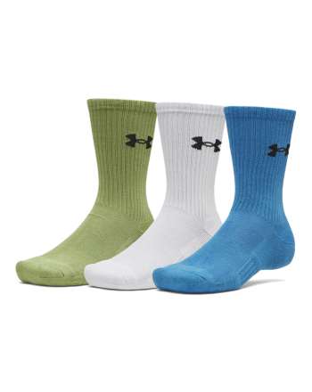 UA Performance Cotton 3P Crw 