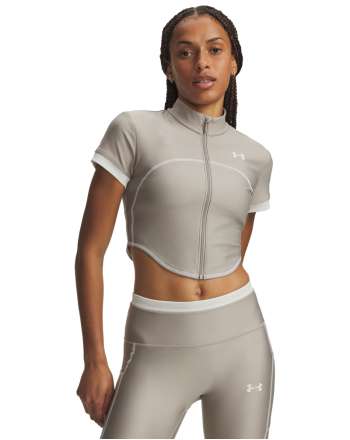 UA Heatgear Novelty SS FZ 