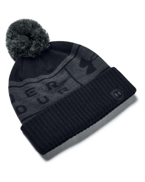 UA Big Logo Pom Beanie 
