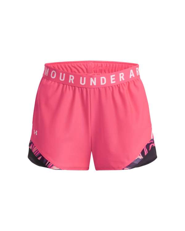 Women's UA Play Up 3.0 Tri Color Shorts