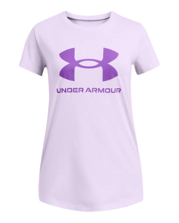 Girls' UA Graphic Short Sleeve 