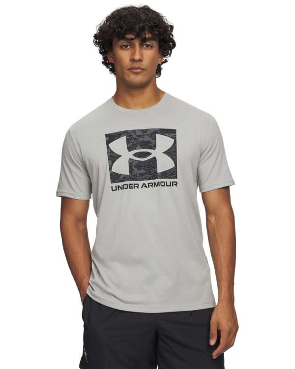 Ua Abc Camo Boxed Logo Ss 