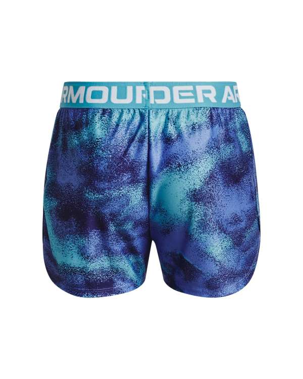 Girls' UA Play Up Printed Shorts 