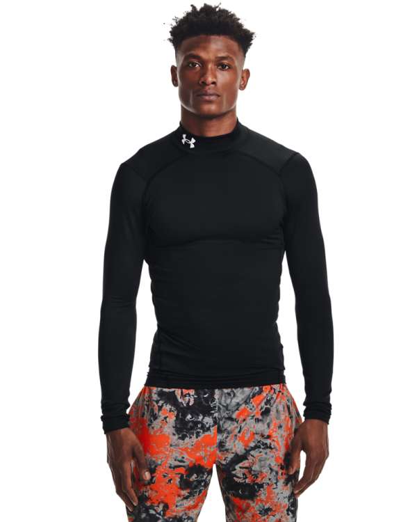 Men's ColdGear® Compression Mock Long Sleeve 