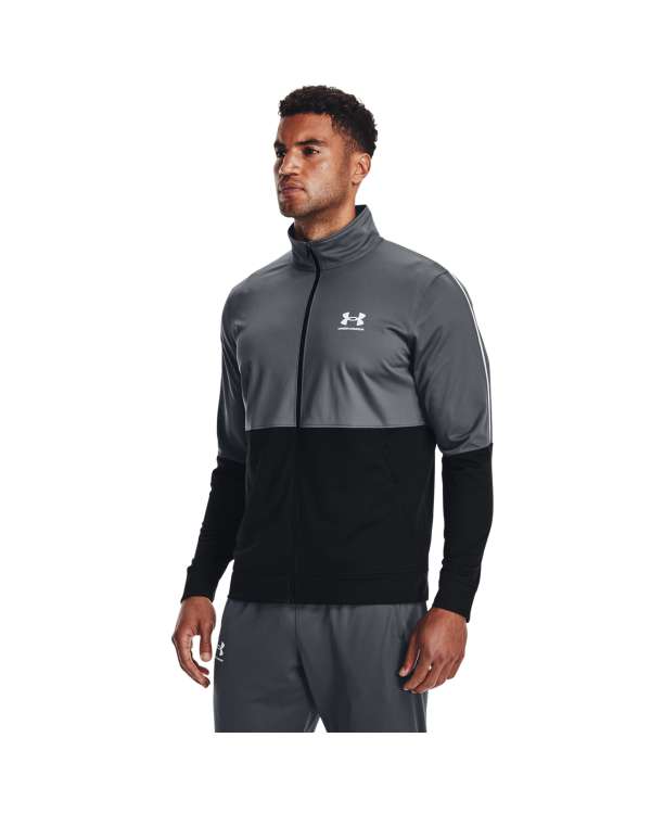 Men's UA Pique Track Long Sleeve Jacket