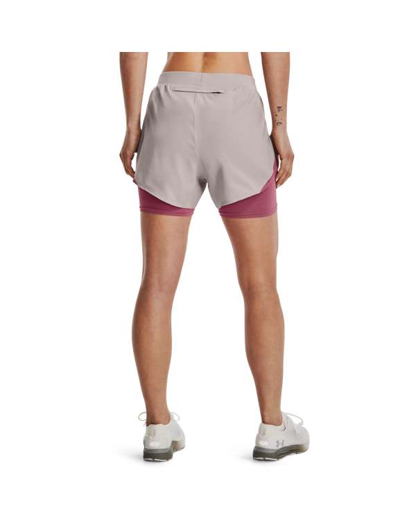 Women's UA Fly-By Elite 2-in-1 Shorts 