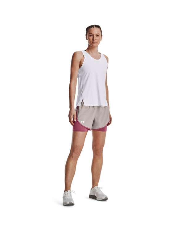 Women's UA Fly-By Elite 2-in-1 Shorts 