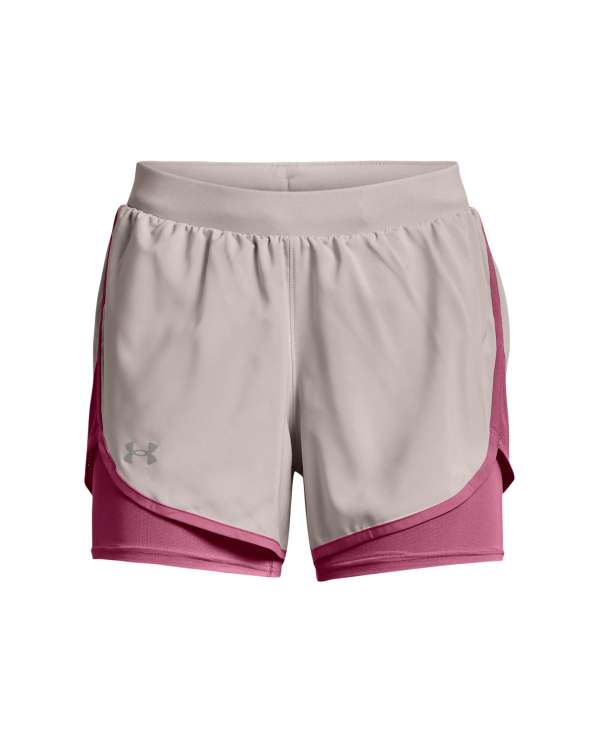 Women's UA Fly-By Elite 2-in-1 Shorts 