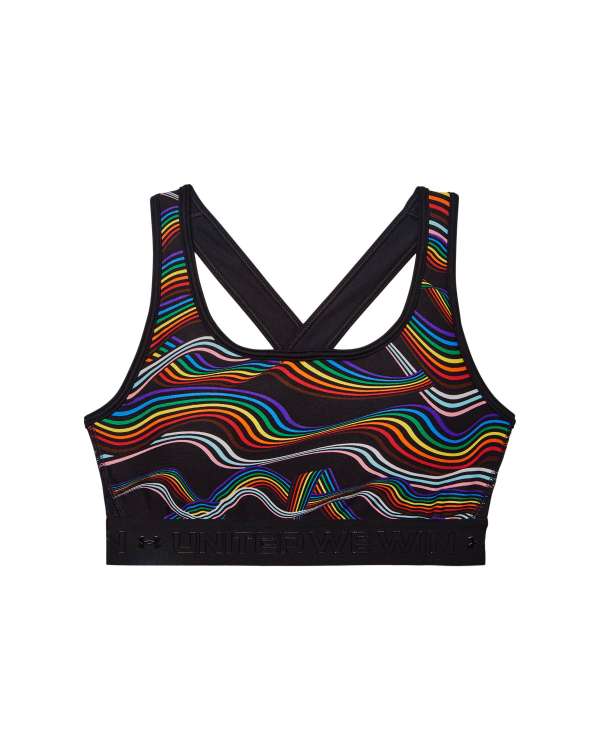 Women's Armour® Mid Crossback Pride Sports Bra