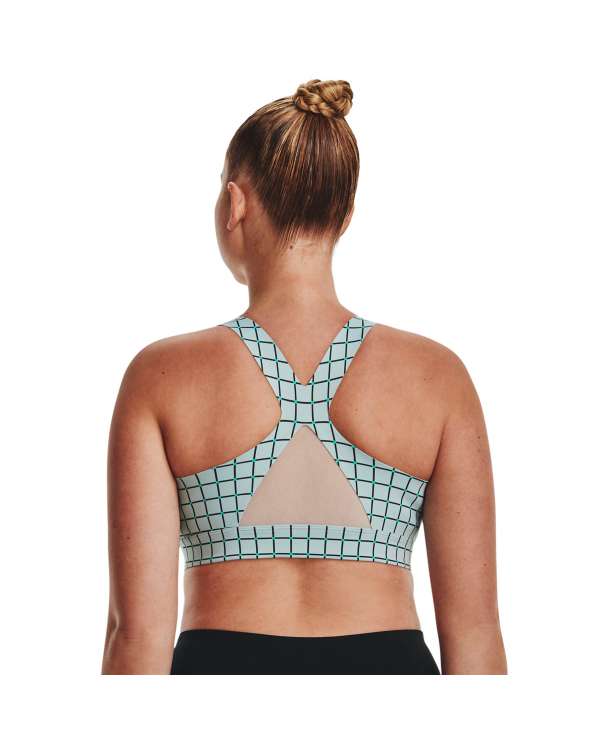 Women's UA RUSH™ SmartForm Mid Printed Sports Bra 
