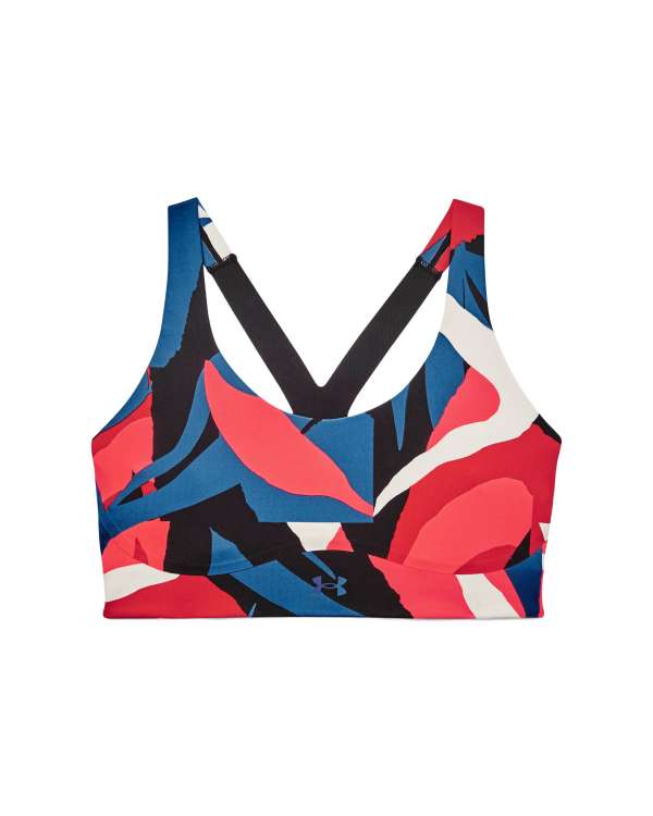 Women's UA RUSH™ SmartForm Mid Printed Sports Bra
