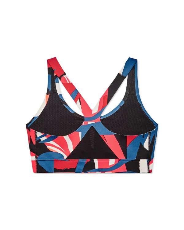 Women's UA RUSH™ SmartForm Mid Printed Sports Bra