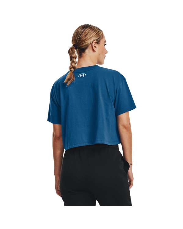 Women's UA Collegiate Crop T-shirt