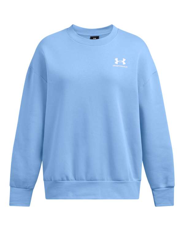 Women's UA Essential Fleece Oversized Crew Long Sleeve 