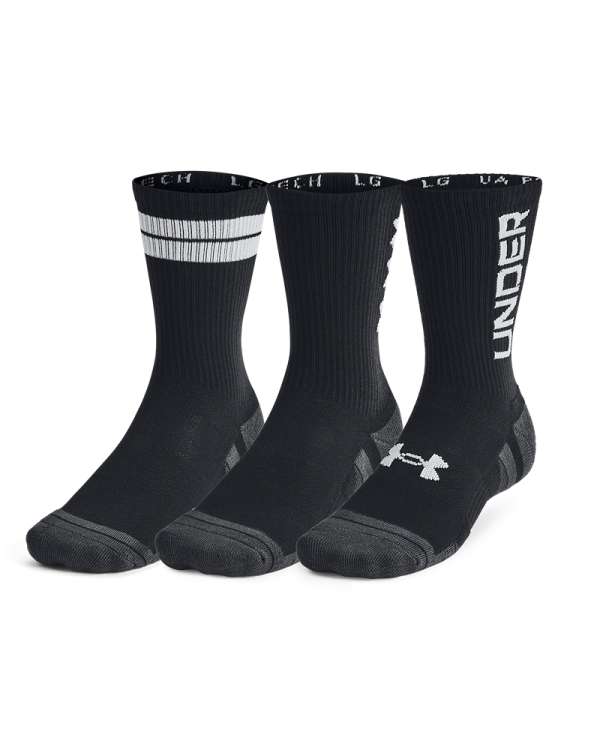 UA Performance Tech™ Unisex 3-Pack Crew Socks 